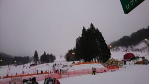 鷲ヶ岳スキー場ゲレンデ
